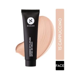 SUGAR Cosmetics Goddess Of Flawless SPF 30+ BB Cream - 15 Cappuccino (Light) (25ml) - SUGAR Cosmetics