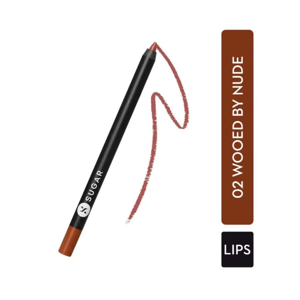 SUGAR Cosmetics Lipping On The Edge Lip Liner - 02 Wooed By Nude (1.2g) - SUGAR Cosmetics