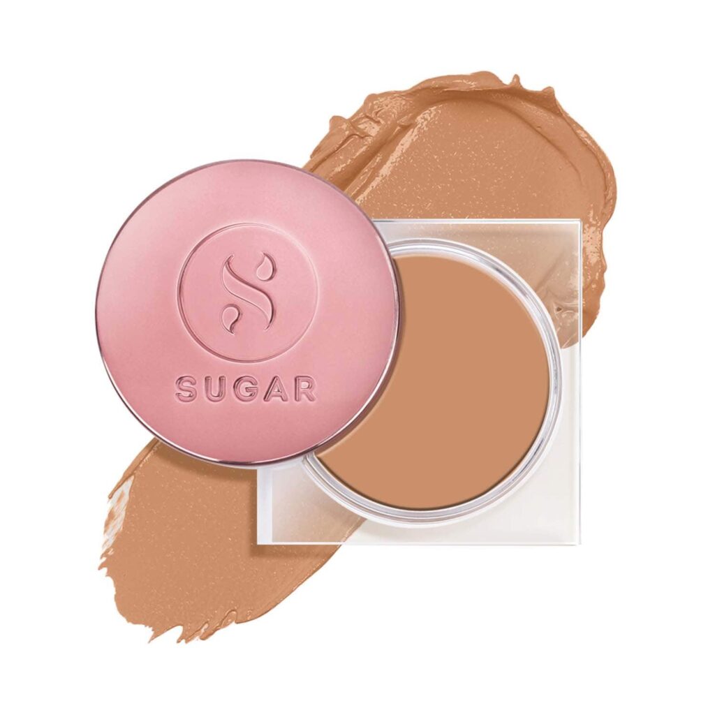 SUGAR Cosmetics Mettle Cream To Powder Foundation - 52 Corretto (15g) - SUGAR Cosmetics