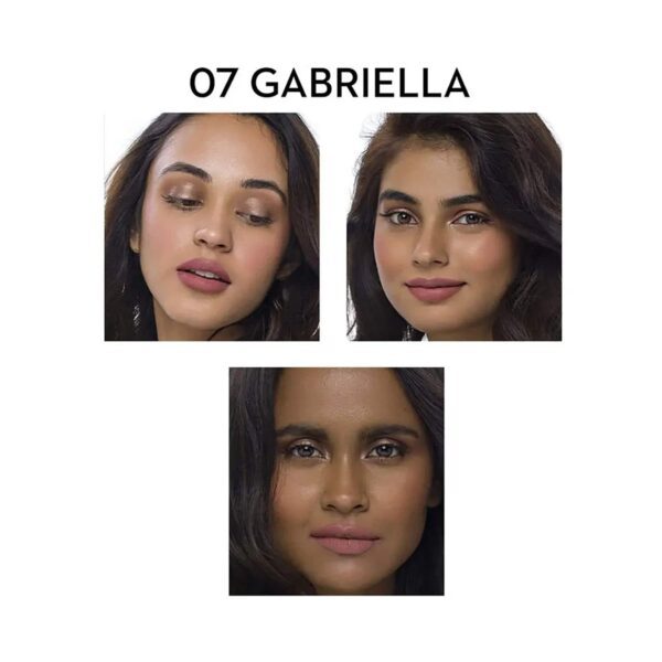 SUGAR Cosmetics Mettle Satin Lipstick - 07 Gabriella (Soft Dusty Nude) (2.2g) - SUGAR Cosmetics