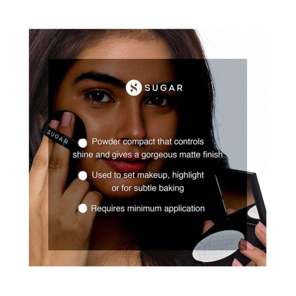SUGAR Cosmetics Powder Play Translucent Compact - (6g) - SUGAR Cosmetics