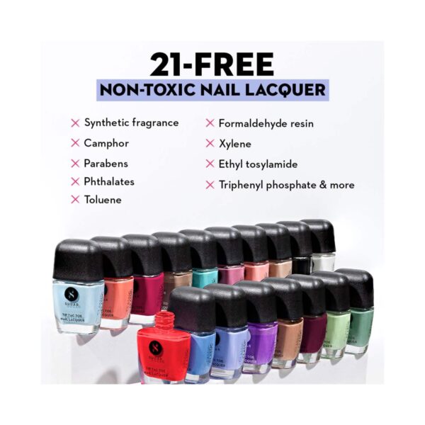SUGAR Cosmetics Tip Tac Toe Nail Lacquer Classic - 31 Tangerine Treat (9ml) - SUGAR Cosmetics