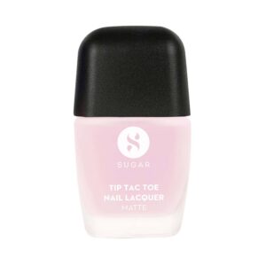 SUGAR Cosmetics Tip Tac Toe Nail Lacquer Matte 33 - Peppy Pink (10 ml) - SUGAR Cosmetics