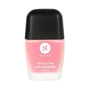 SUGAR Cosmetics Tip Tac Toe Nail Lacquer Matte 34 - Flamingo Flair (10 ml) - SUGAR Cosmetics