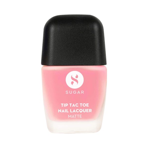 SUGAR Cosmetics Tip Tac Toe Nail Lacquer Matte 34 - Flamingo Flair (10 ml) - SUGAR Cosmetics