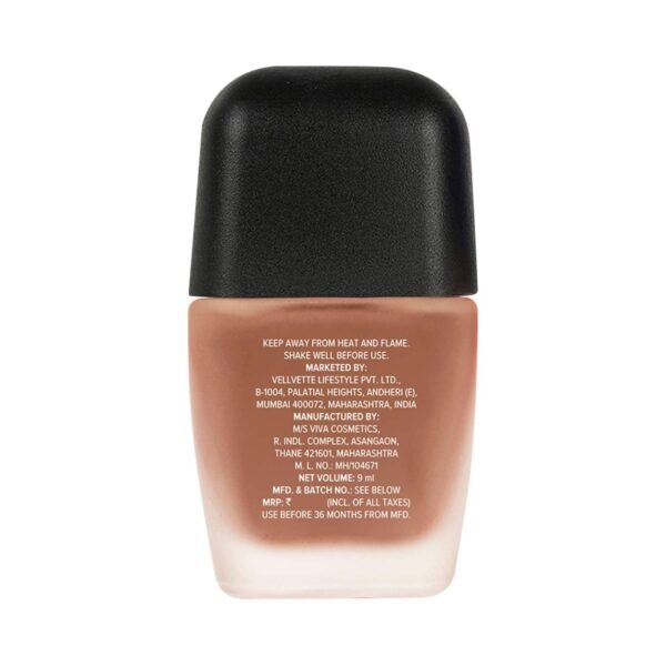 SUGAR Cosmetics Tip Tac Toe Nail Lacquer Matte 40 - Caramel Crunch (10 ml) - SUGAR Cosmetics