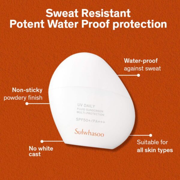 Sulwhasoo UV Daily Fluid Sunscreen SPF 50+ Pa+++ (50 ml) - Sulwhasoo