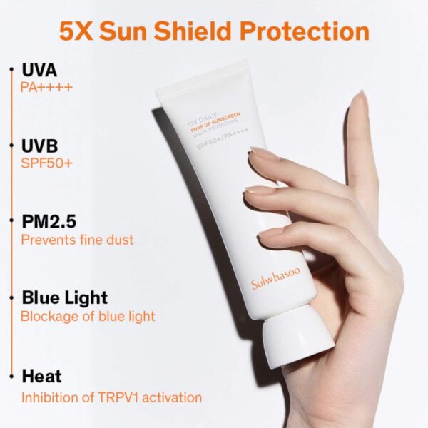 Sulwhasoo UV Daily Tone Up Sunscreen (50 ml) - Sulwhasoo