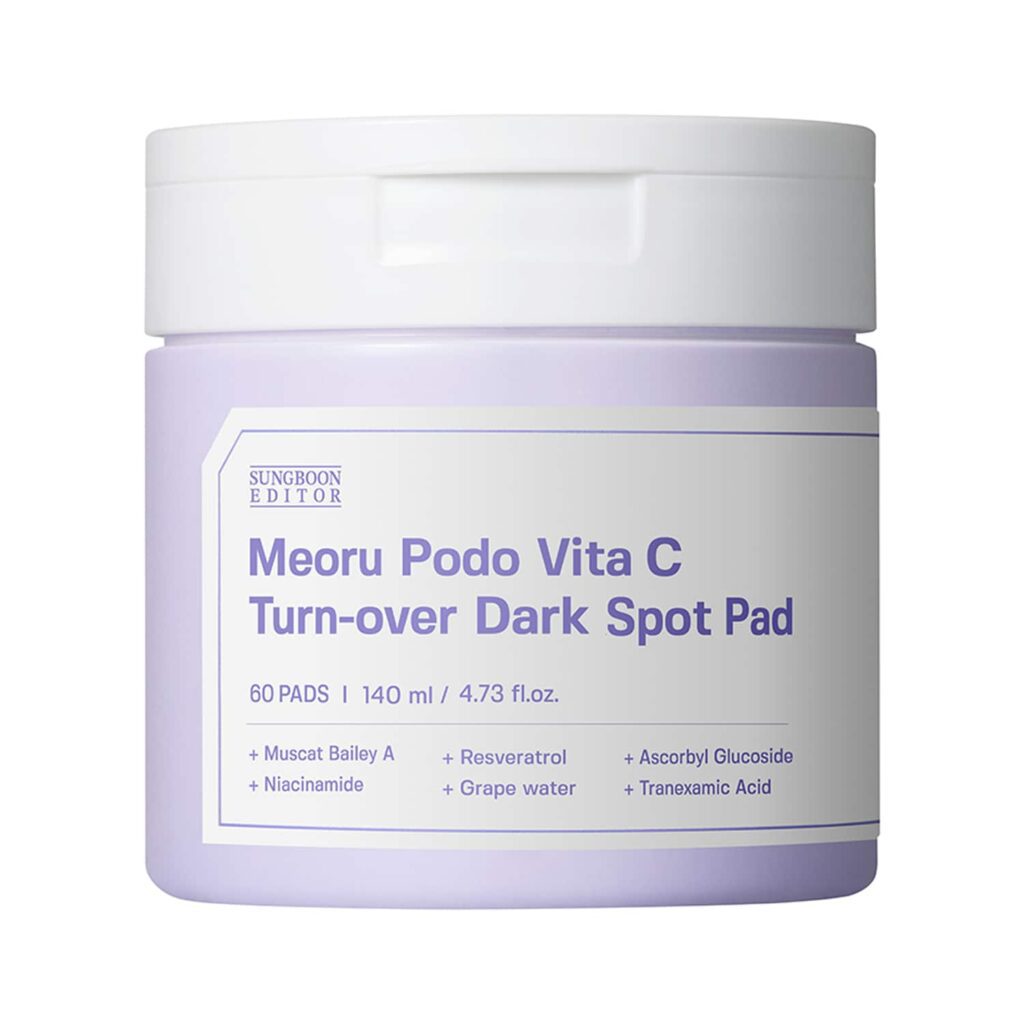 Sungboon Editor Meoru Podo Vita C Turn-over Dark Spot Pad (140 ml) - Sungboon Editor