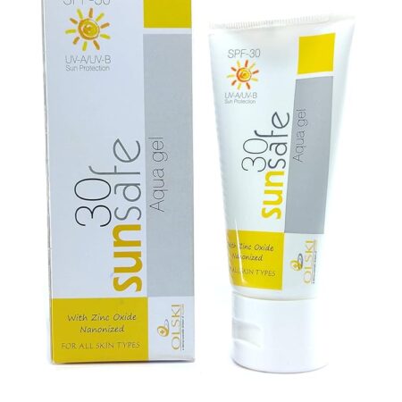 Sunsafe- SPF 30 Aqua Gel For All Skin Types, 50 Gm