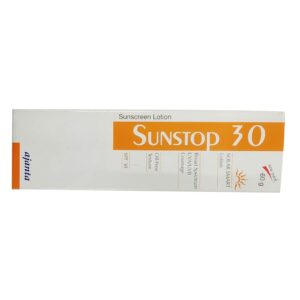 Sunstop SPF 30 Sunscreen Lotion For All Skin Types - (60 G)