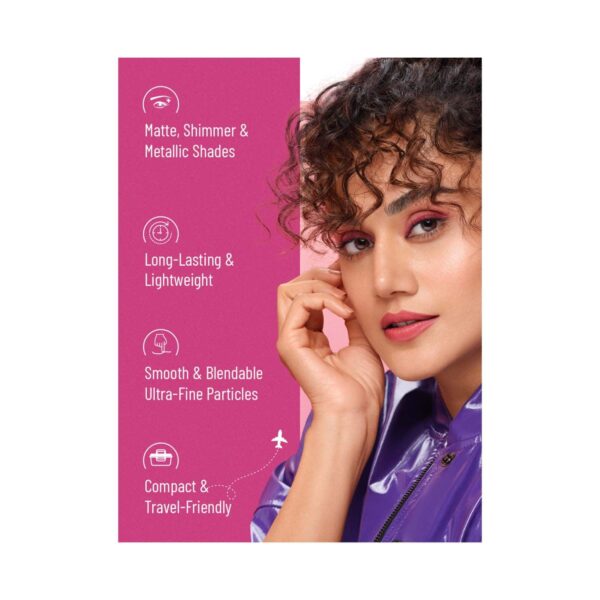 Swiss Beauty 24/7 Passport Eyeshadow Palette - Grand Arrival (10.5 g) - Swiss Beauty