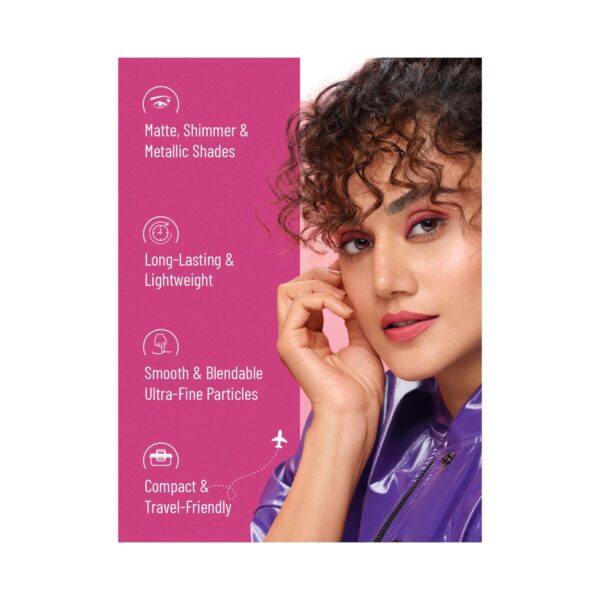 Swiss Beauty 24/7 Passport Eyeshadow Palette - Late Nights (10.5 g) - Swiss Beauty