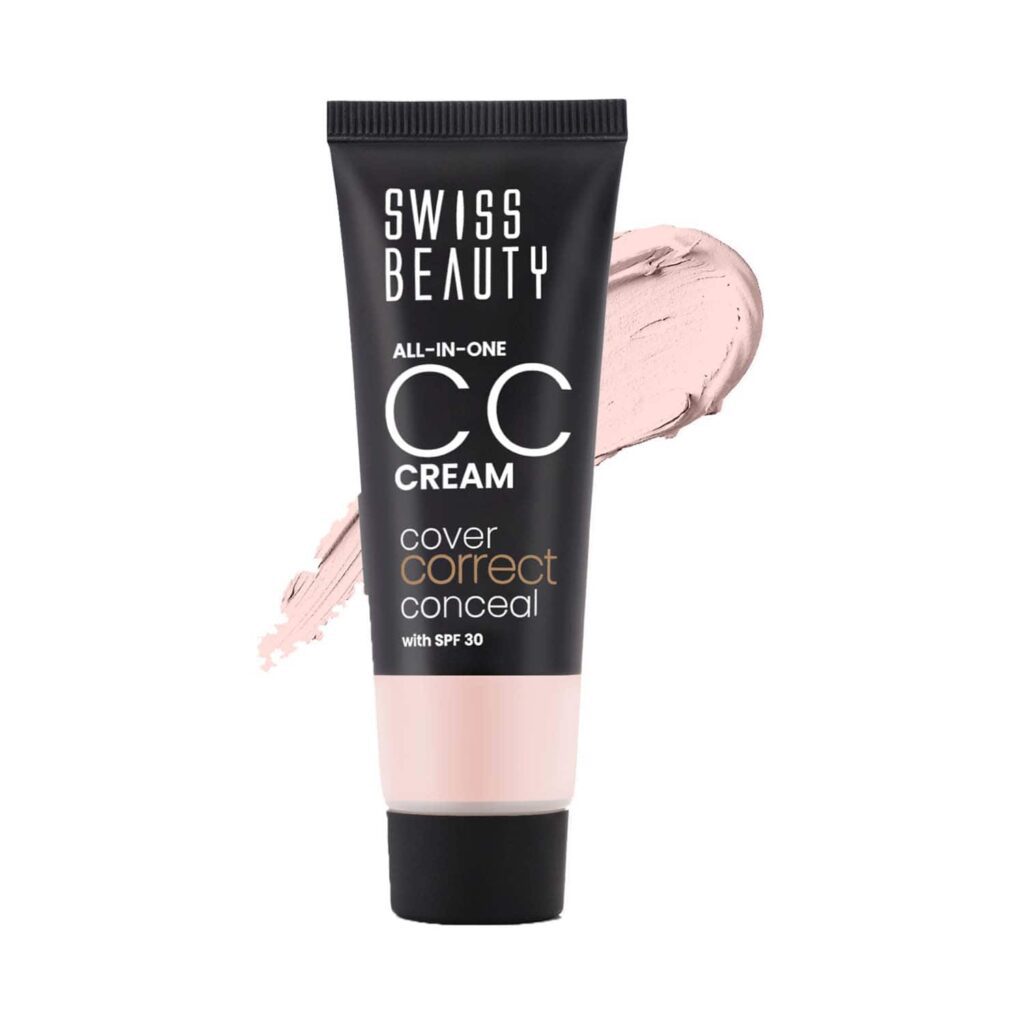 Swiss Beauty All-In-One CC Cream - Soft Ivory (25 g) - Swiss Beauty