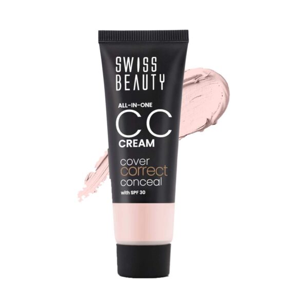 Swiss Beauty All-In-One CC Cream - Soft Ivory (25 g) - Swiss Beauty