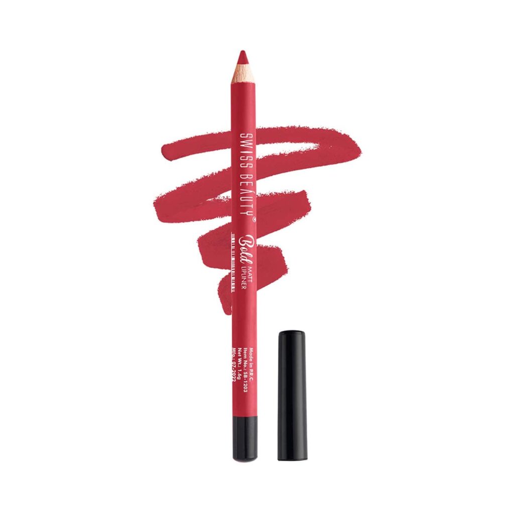 Swiss Beauty Bold Matt Lip Liner - Fruit Punch (1.6 g) - Swiss Beauty