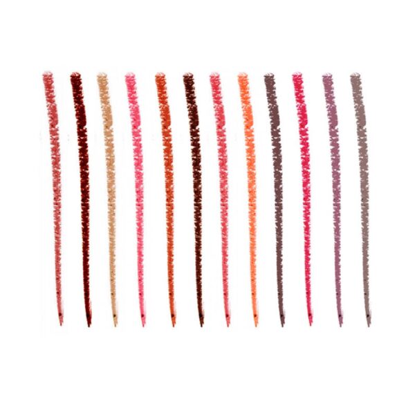 Swiss Beauty Bold Matt Lip Liner - Multi-Color (12Pcs) - Swiss Beauty