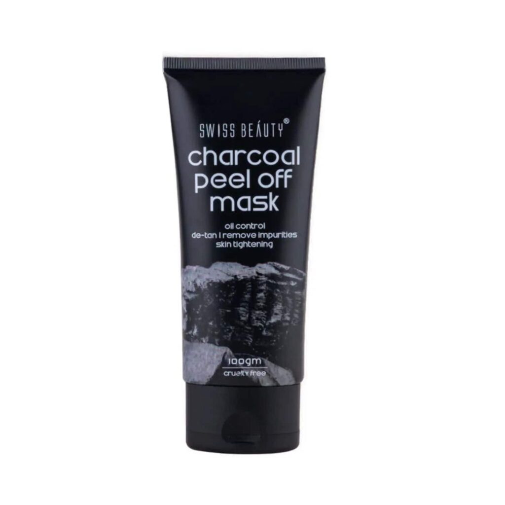 Swiss Beauty Charcoal Peel Off Mask - (100g) - Swiss Beauty