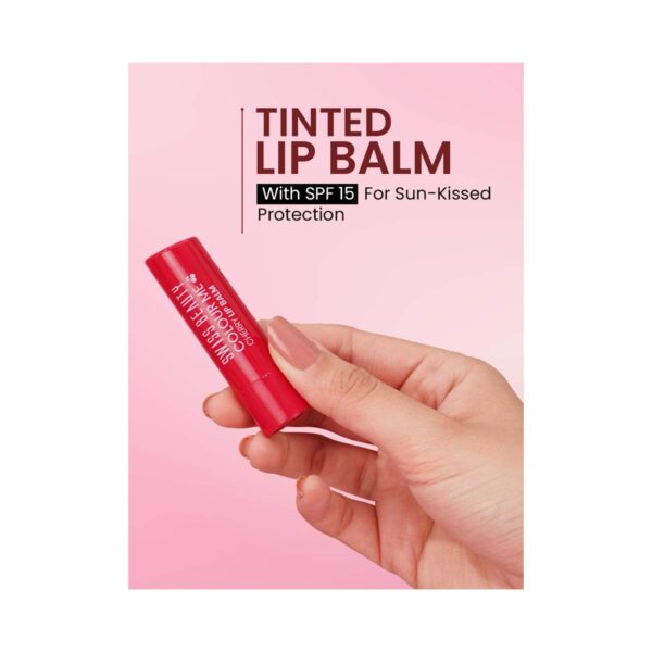 Swiss Beauty Color Me Lip Balm - Apple Burst (4.5 g) - Swiss Beauty
