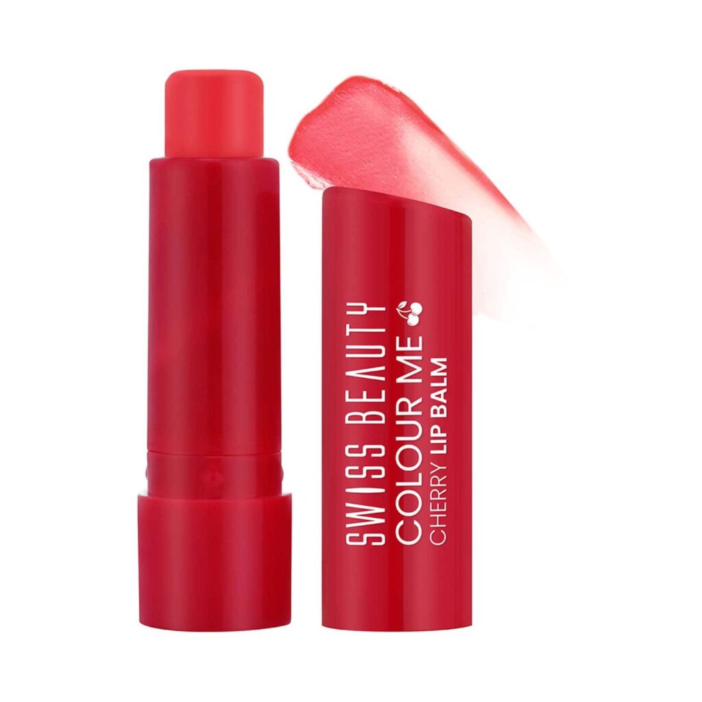 Swiss Beauty Color Me Lip Balm - Cherry Pop (4.5 g) - Swiss Beauty