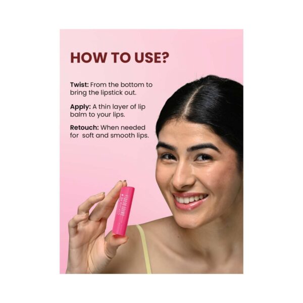 Swiss Beauty Color Me Lip Balm - Strawberry Slush (4.5 g) - Swiss Beauty