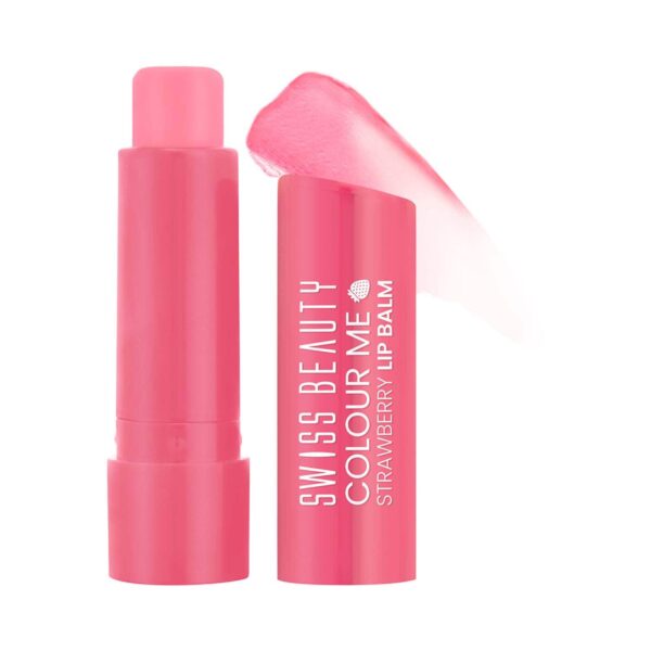 Swiss Beauty Color Me Lip Balm - Strawberry Slush (4.5 g) - Swiss Beauty