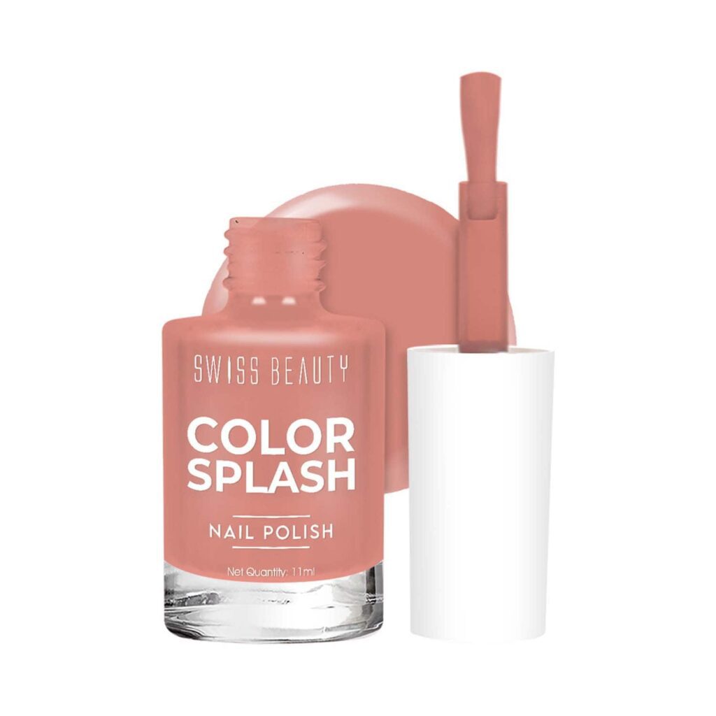 Swiss Beauty Color Splash Nail Polish - Shade 04 (11 ml) - Swiss Beauty