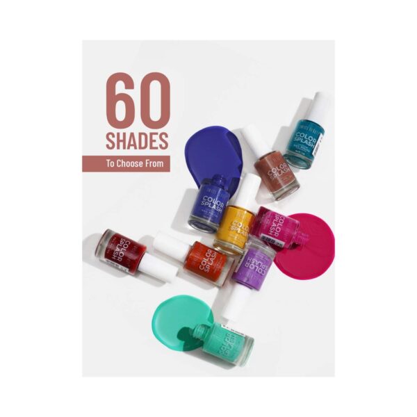 Swiss Beauty Color Splash Nail Polish - Shade 04 (11 ml) - Swiss Beauty