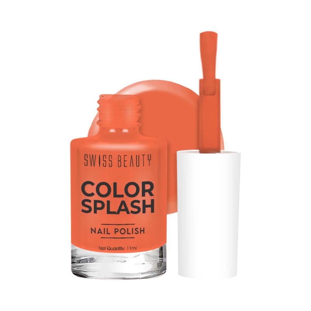 Swiss Beauty Color Splash Nail Polish - Shade 08 (11 ml) - Swiss Beauty