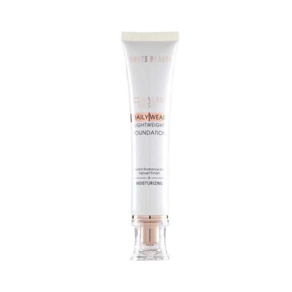 Swiss Beauty Daily Wear Lightweight Foundation - 02 Rose Blush (40g) - Swiss Beauty