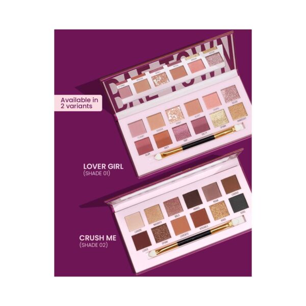Swiss Beauty Eyeshadow Palette - Crush Me (14 g) - Swiss Beauty