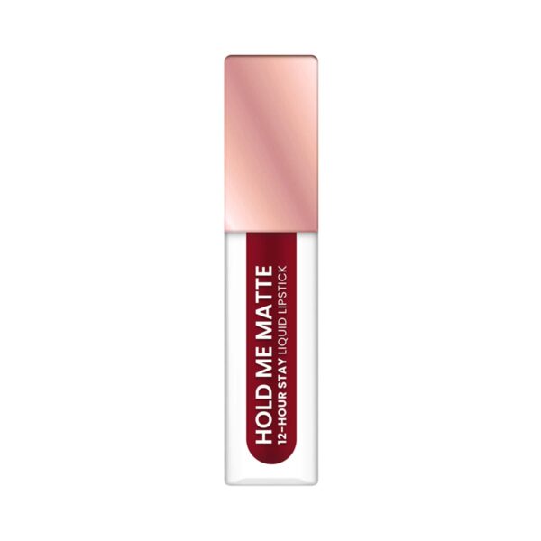 Swiss Beauty Hold Me Matte Liquid Lipstick - 28 Passionate Red (4.5ml) - Swiss Beauty