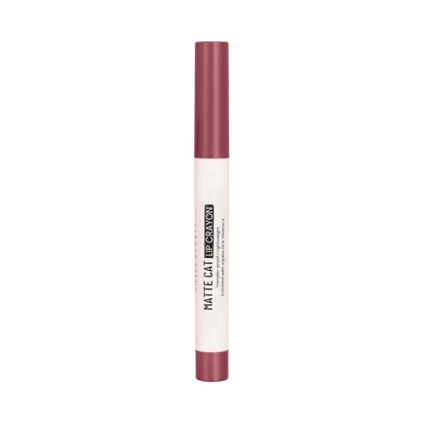 Swiss Beauty Matte Cat Lip Crayon - Wild Pink (1.5 g) - Swiss Beauty