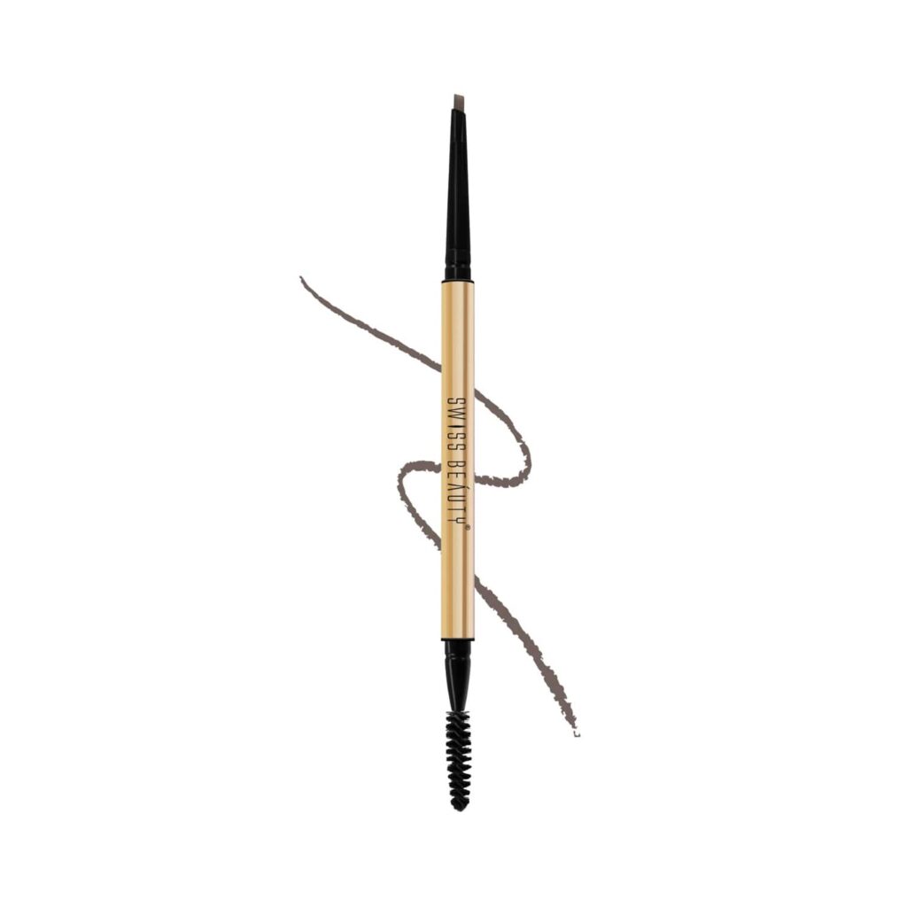 Swiss Beauty Micro Precision Eyebrow Pencil - Natural Brown (0.1g) - Swiss Beauty