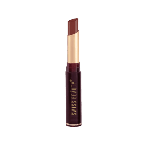 Swiss Beauty Non-Transfer Matte Lipstick - 11 Chocolava (2g) - Swiss Beauty