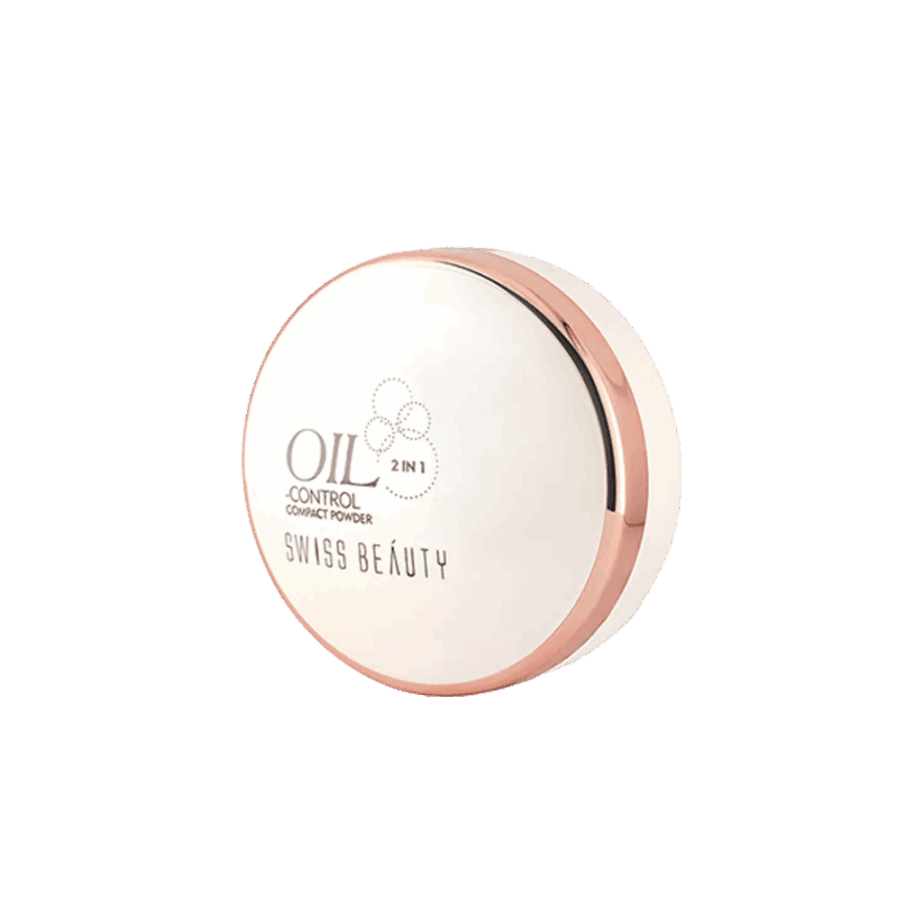 Swiss Beauty Oil Control Compact Powder - 03 Natural Nude (20g) - Swiss Beauty