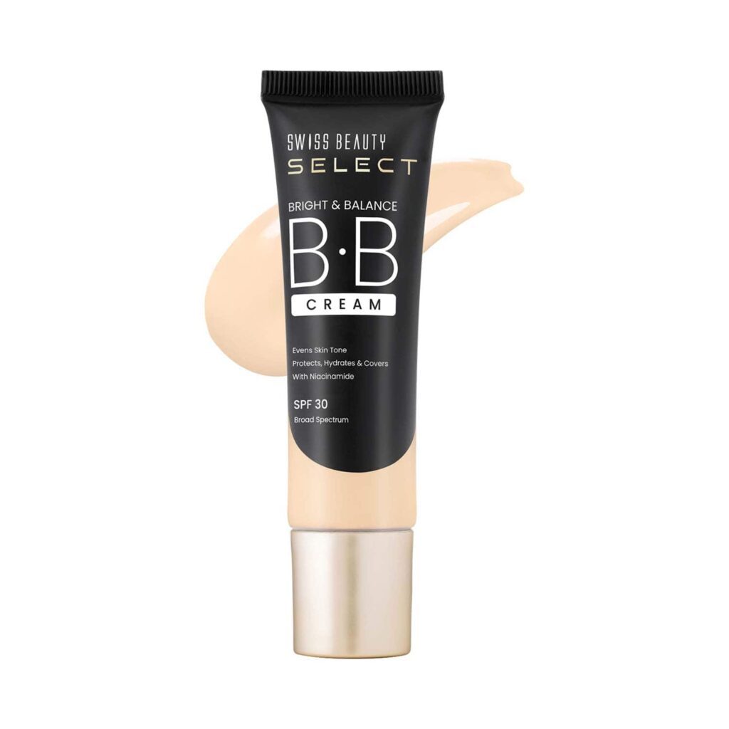 Swiss Beauty Select Bright & Balance Multifunctional BB Cream with SPF 30 - Milkshake (30 g) - Swiss Beauty
