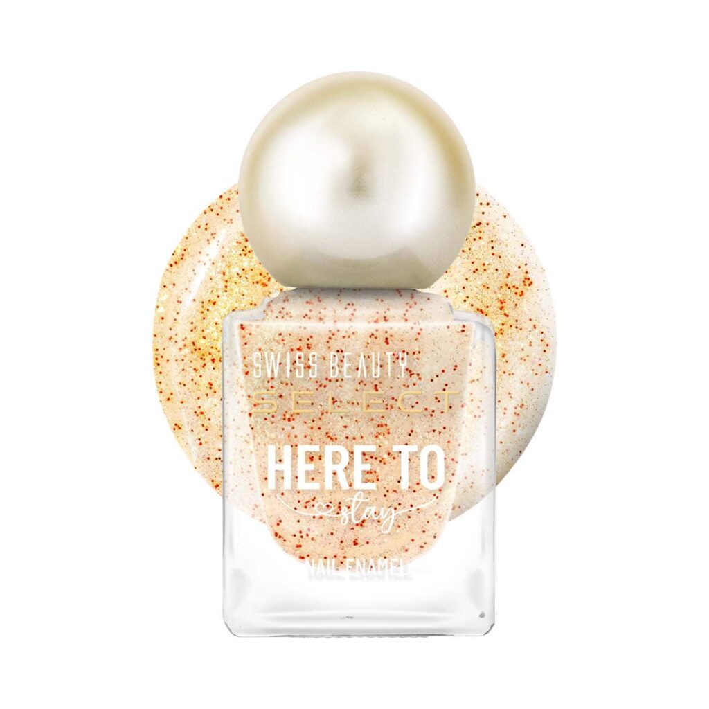 Swiss Beauty Select Here To Stay Nail Enamel - Chunky Mix (12 ml) - Swiss Beauty