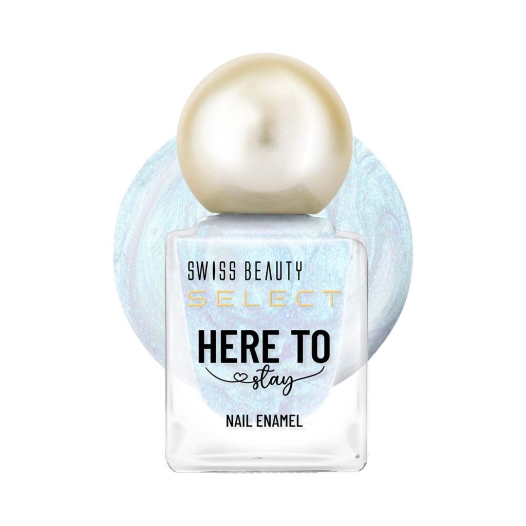 Swiss Beauty Select Here To Stay Nail Enamel - Mermaid Pearls (12 ml) - Swiss Beauty
