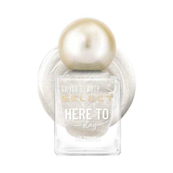 Swiss Beauty Select Here To Stay Nail Enamel - Metallic Gold (12 ml) - Swiss Beauty