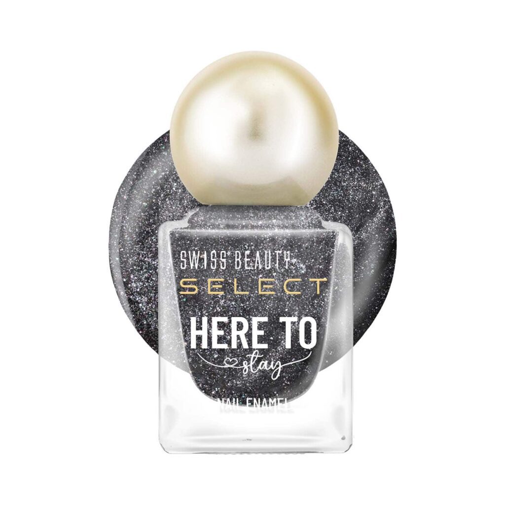 Swiss Beauty Select Here To Stay Nail Enamel - Shimmy Night (12 ml) - Swiss Beauty
