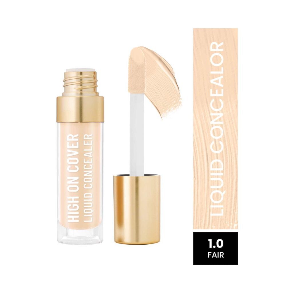 Swiss Beauty Select High On Cover Liquid Concealer - 1.0 Fair (5.5 ml) - Swiss Beauty