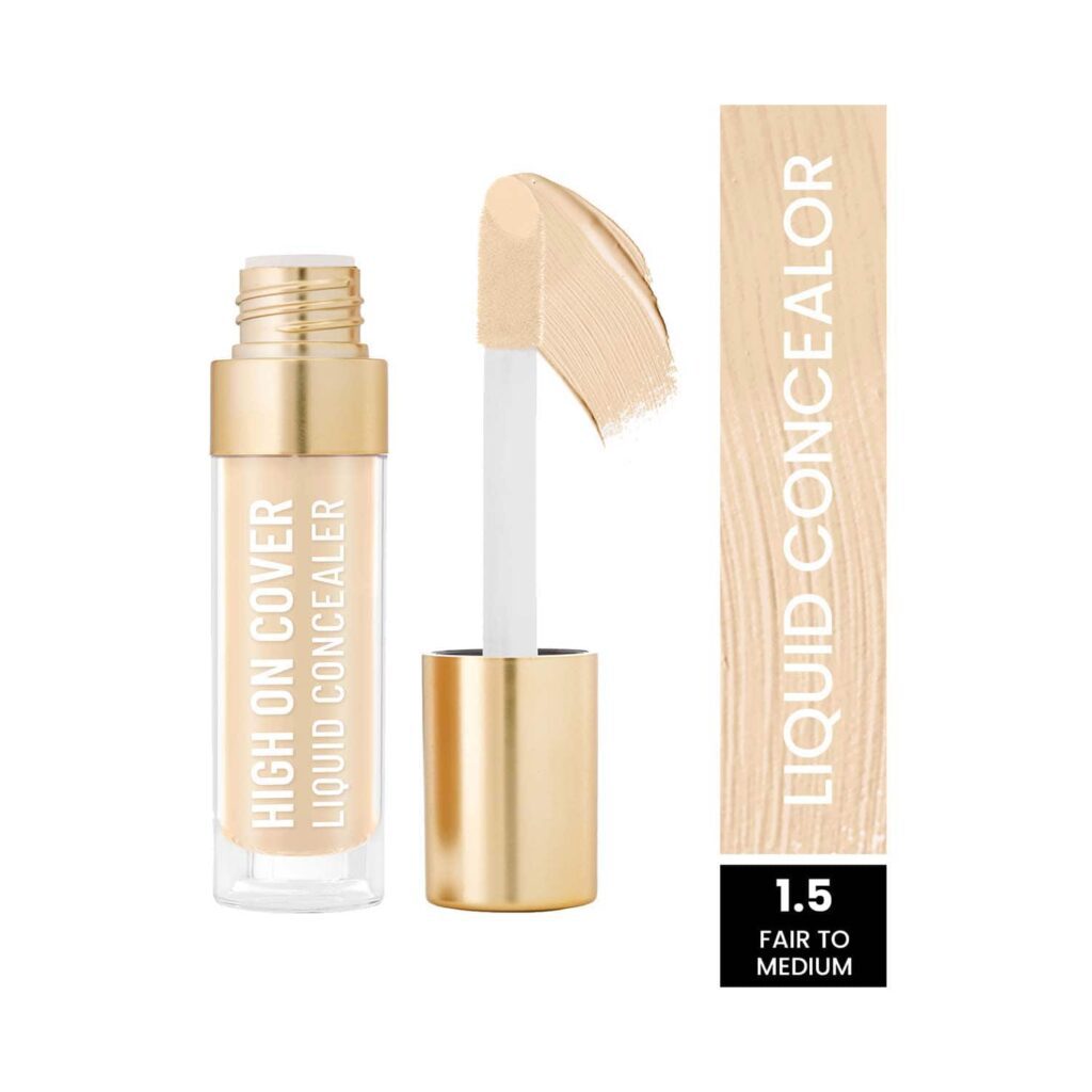 Swiss Beauty Select High On Cover Liquid Concealer - 1.5 Fair To Medium (5.5 ml) - Swiss Beauty