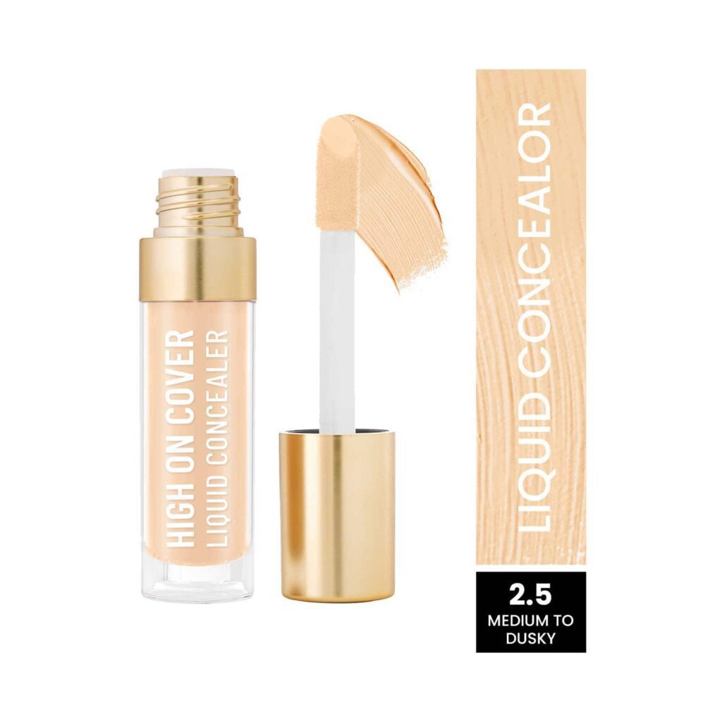 Swiss Beauty Select High On Cover Liquid Concealer - 2.5 Medium To Dusky (5.5 ml) - Swiss Beauty