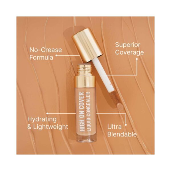 Swiss Beauty Select High On Cover Liquid Concealer - 2.5 Medium To Dusky (5.5 ml) - Swiss Beauty