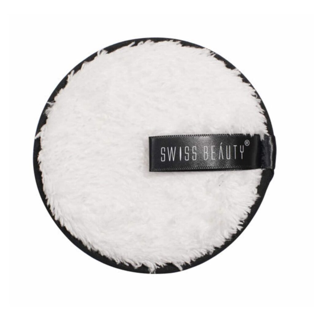 Swiss Beauty Soft & Gentle Cleansing Reusable Makeup Remover Pad - White - Swiss Beauty