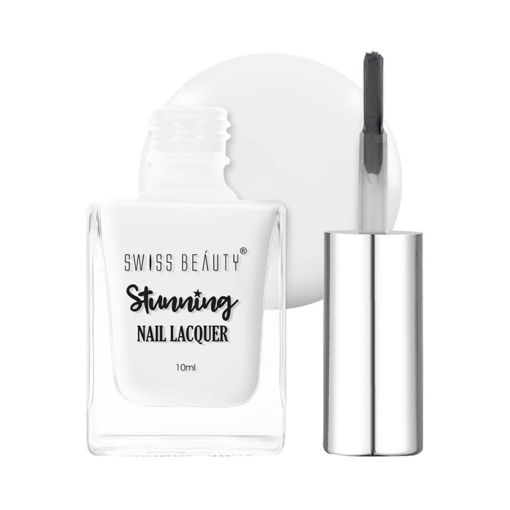 Swiss Beauty Stunning Nail Lacquer - Clear As Day (10 ml) - Swiss Beauty