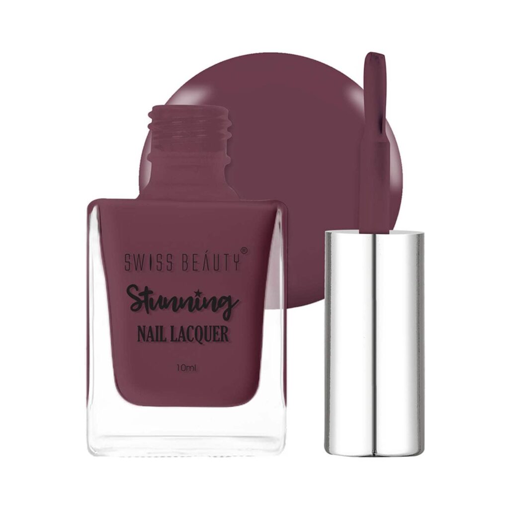 Swiss Beauty Stunning Nail Lacquer - Passion Berry (10 ml) - Swiss Beauty