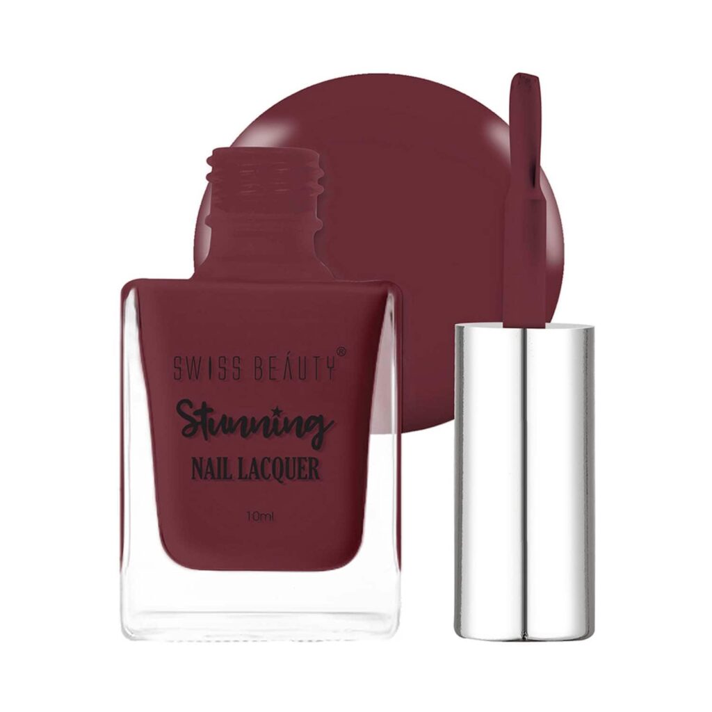 Swiss Beauty Stunning Nail Lacquer - Purple Princess (10 ml) - Swiss Beauty