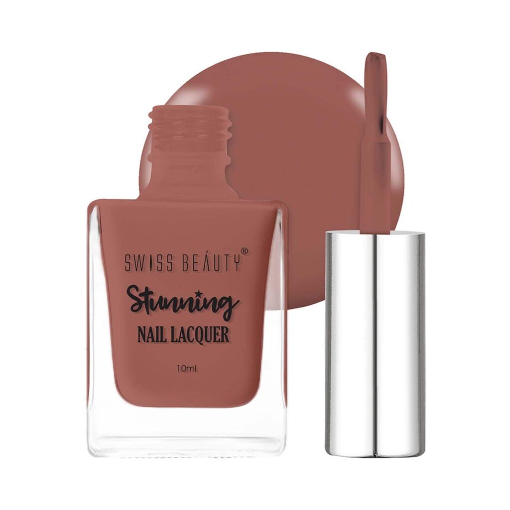 Swiss Beauty Stunning Nail Lacquer - Woody (10 ml) - Swiss Beauty